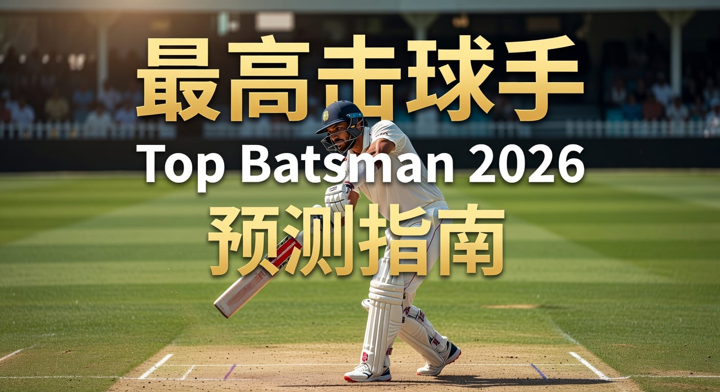 2026年世界杯投注：最高击球手 Top Batsman 探秘