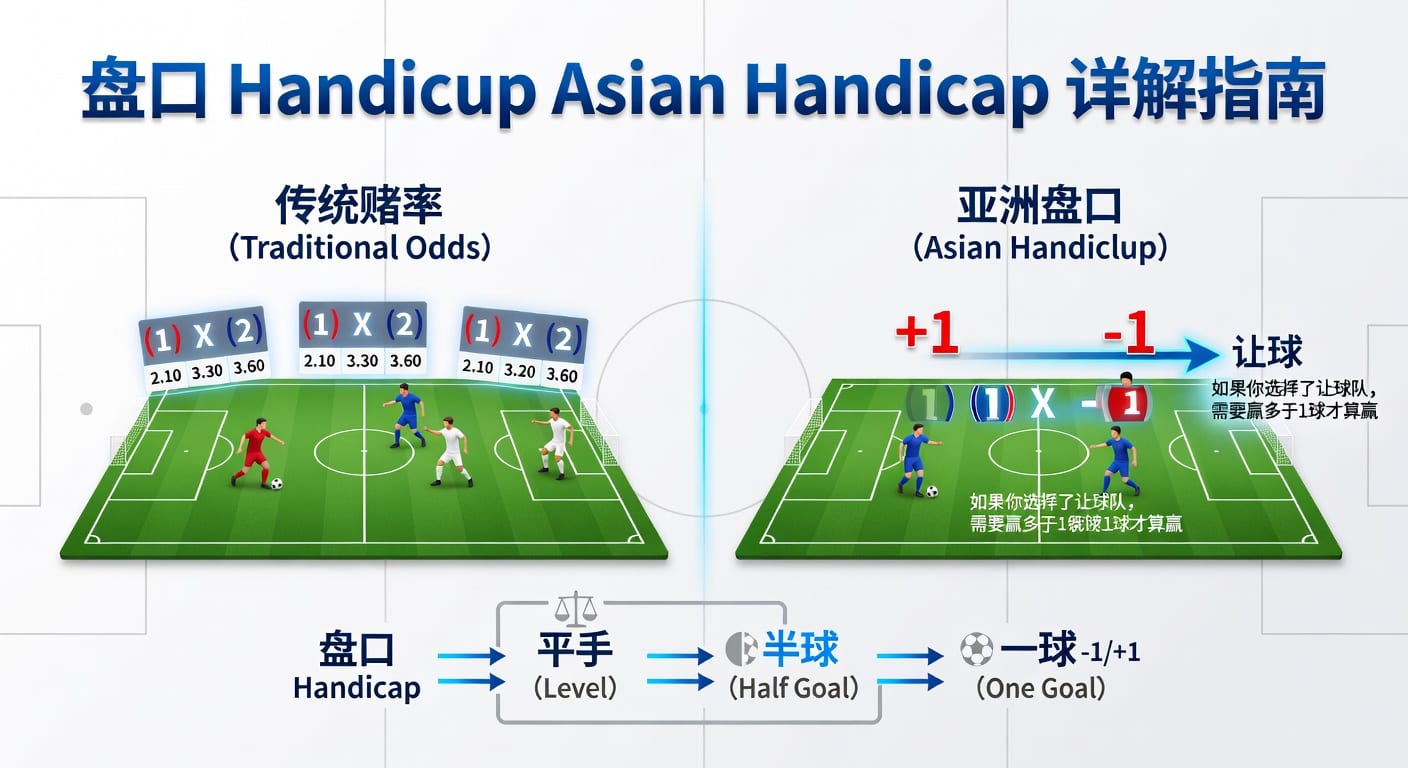 亚洲盘Asian Handicap：资深玩家玩转让球盘口与风险控制