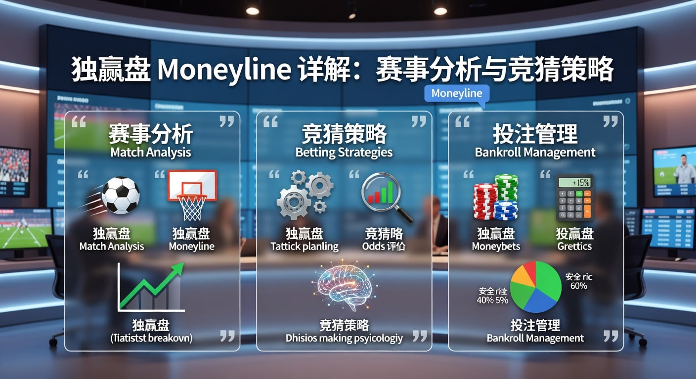 独赢盘 moneyline 实战解读