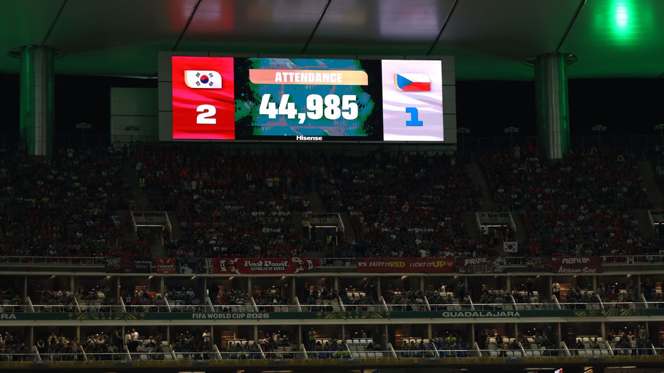 FIFA为韩国与捷克上座人数数据正名，官方回应空座质疑